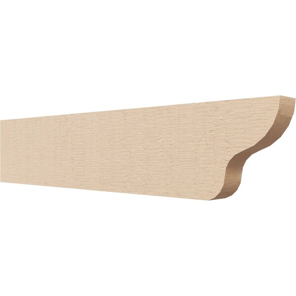 Ekena Millwork 2in. W x 6in. H x 28in. L Greensboro Woodgrain TimberThane Rafter Tail, Primed Tan RFTUR02X06X28GRNRCPR - main